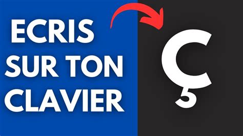 comment faire le c cédille.